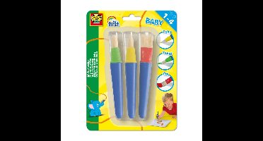 Ses Veilige baby kwasten set a 3 stuks